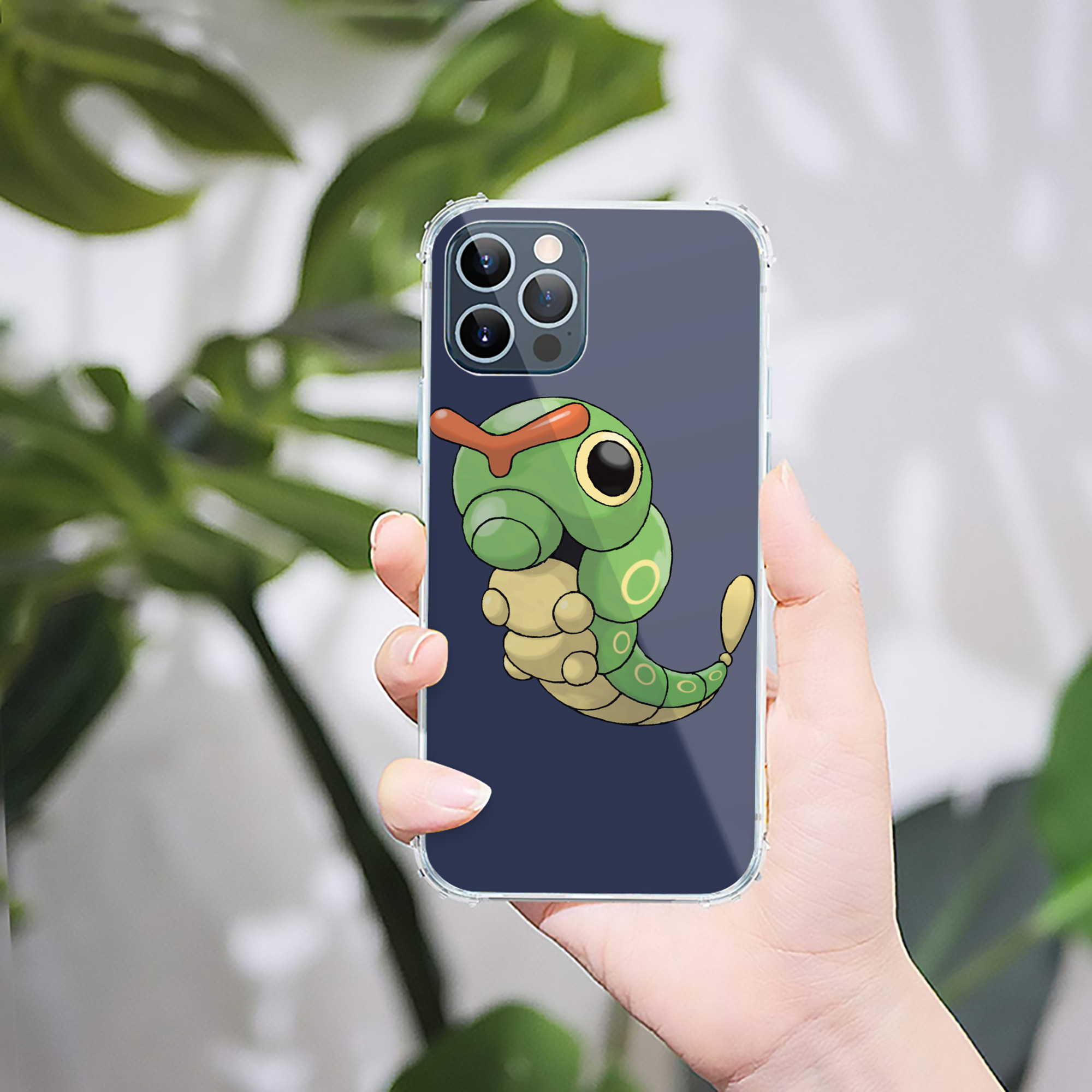 （画像用） ポケットモンスター Pokémon 【iPhone 12シリーズ対応】透明スマホケース（クリアソフトケース）
